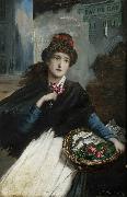 Augustus e.mulready Selling out china oil painting artist